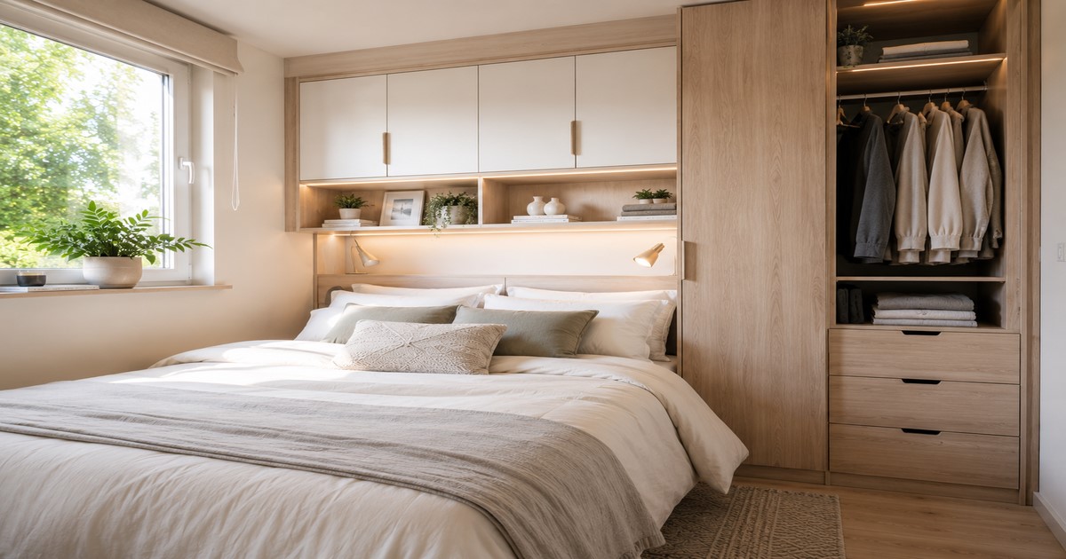 🏆 Aménagement Dressing Petite Chambre : 3 Idées, Plans et Dimensions