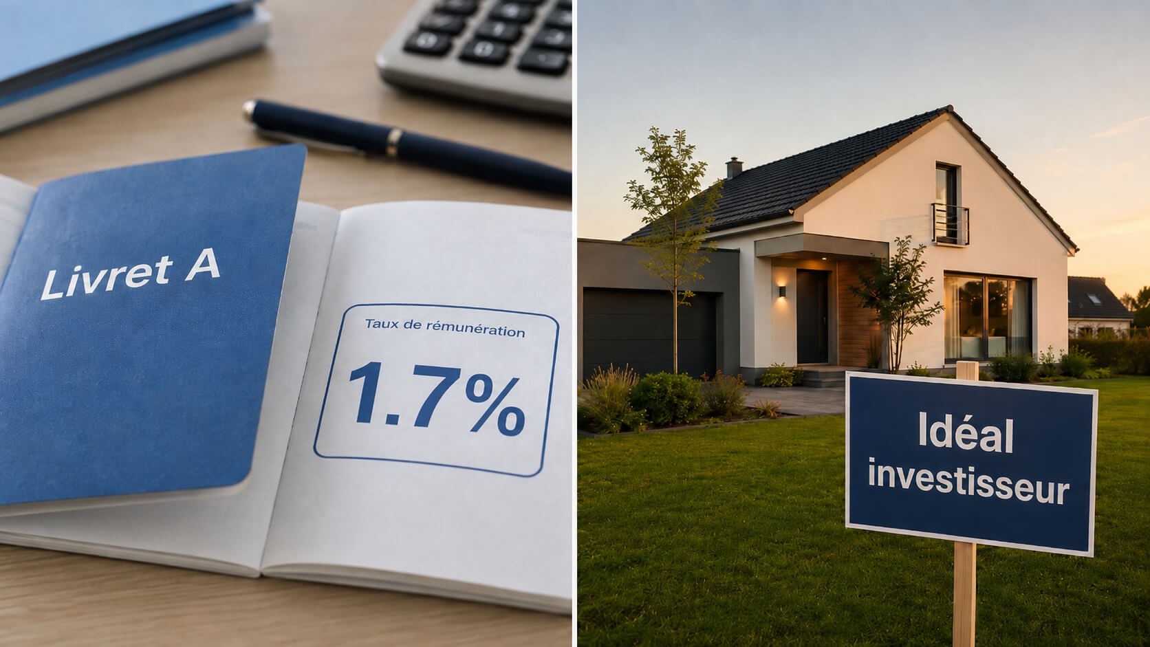 Taux livret A vs investissement immobilier