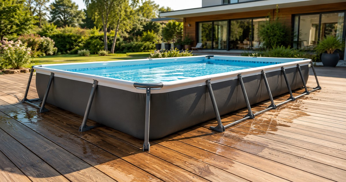 🏊 Piscine sur terrasse bois : peut-on vraiment l’installer sans risque ?