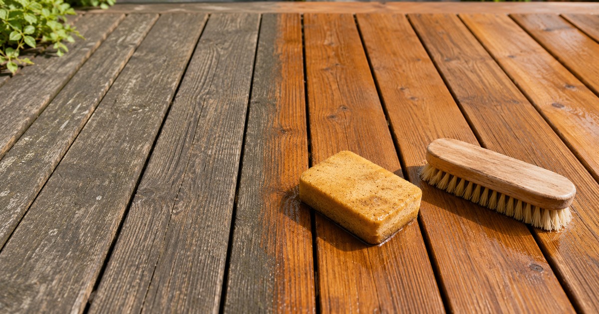 🪵 Entretien terrasse bois : comment la nettoyer sans l’abîmer ?