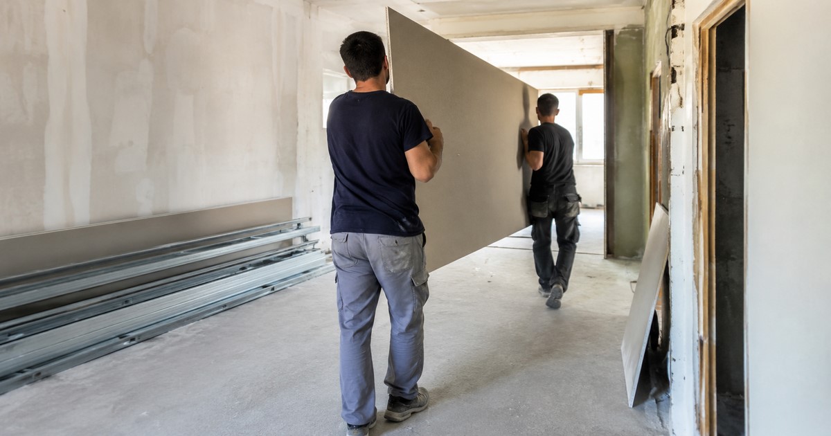 ⚖️ Poids plaque BA13 : tout savoir pour tes travaux